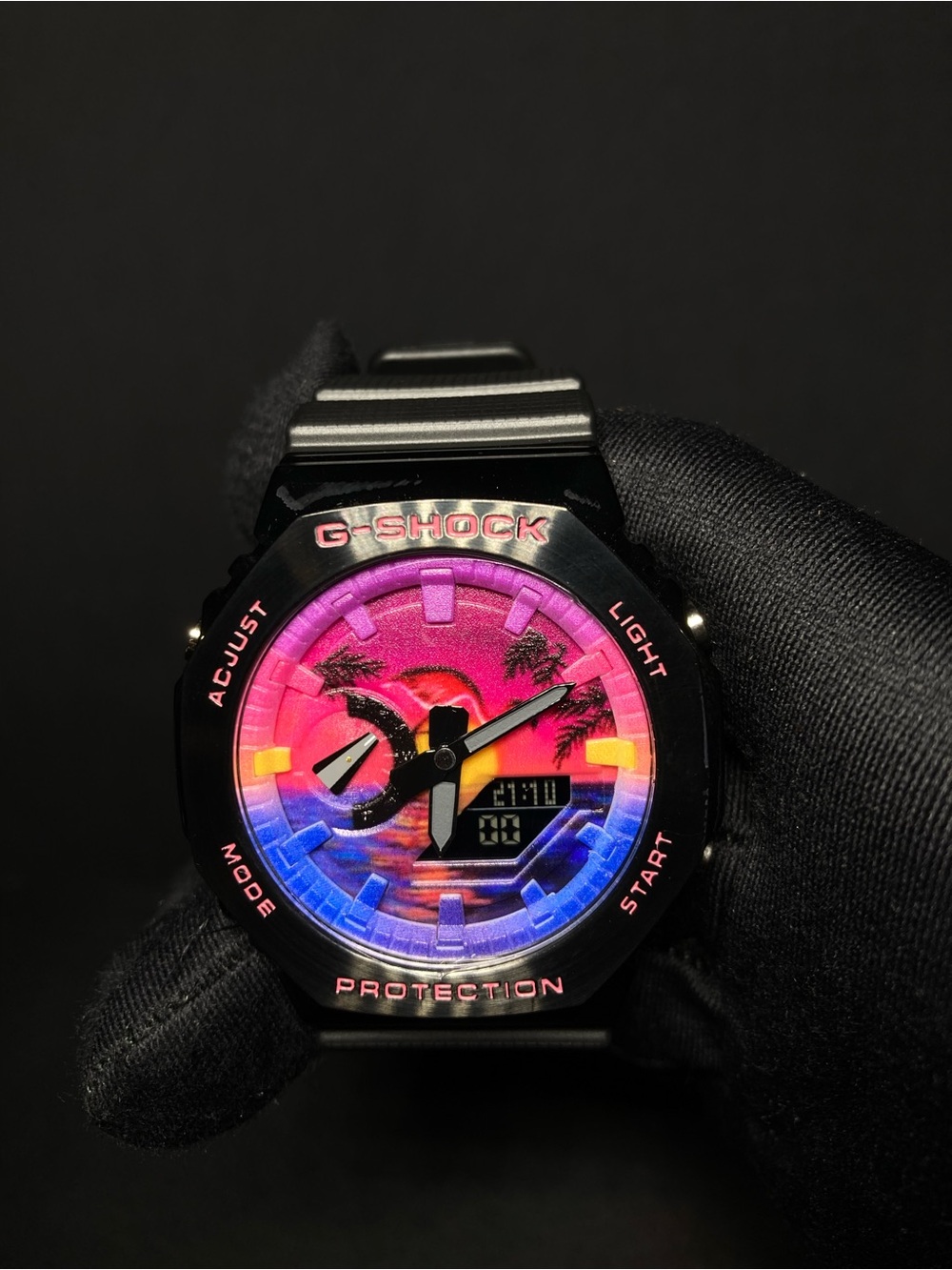 Custom G Shock Palm Tree Gm 2100 Model